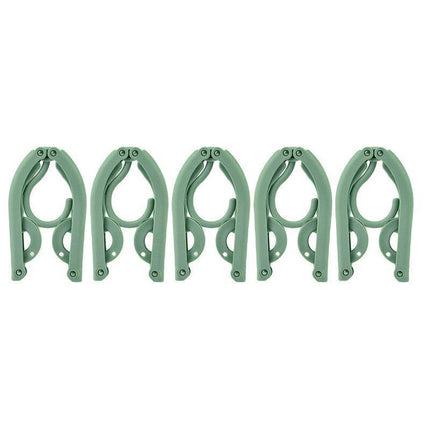 5/10pcs Travel Portable Folding Hangers for Clothes Business Trip Essentials