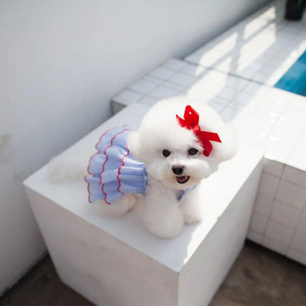 Small Dog Cat Summer Dress Princess Style Pet Clothes Puppy Dogs Cats
