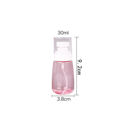10pcs Portable Travel Emulsion Dispenser Bottle Press Pump Refillable Containers