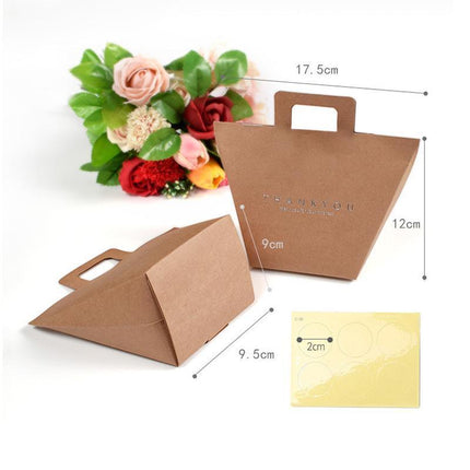 100PCS Christmas Gift Bags Party Candy Paper Bag Cookie Wrapping Pouch Sack - Aimall