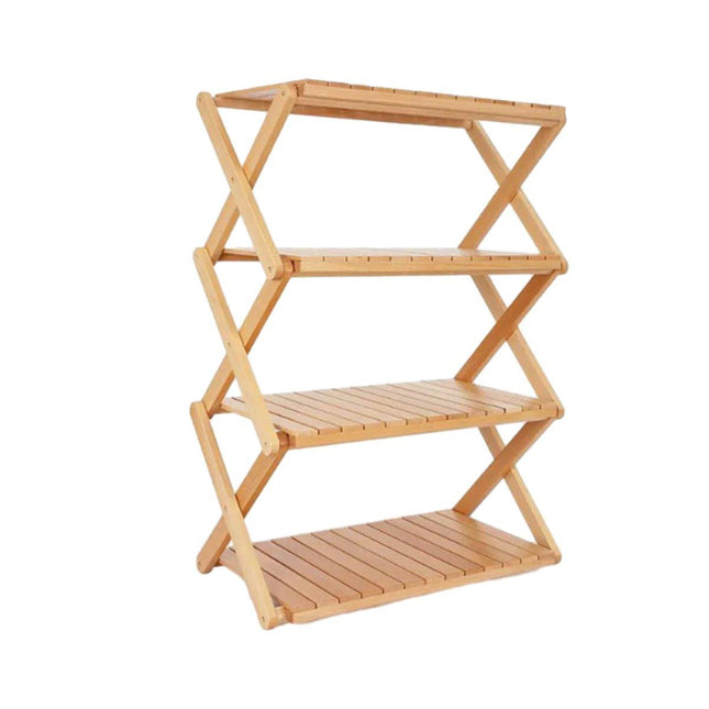 Portable Camping Shelf Multi-functional Picnic Organizer Folding Storage Rack
