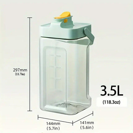 Large Capacity 3.5L Cold Water Kettle Home Use Beverage Dispenser Jug Mug