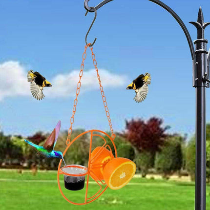 Outdoor Indoor Bird Feeder Stand Water Feeding Station Garden Backyard