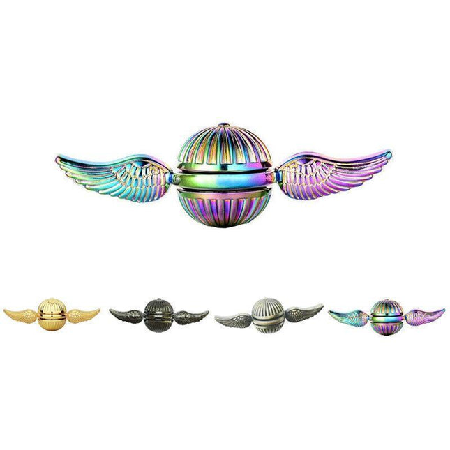 Golden Snitch Fidget Hand Spinner Toy Spinners Gyro Finger ADHD Autism Gifts AU - Aimall