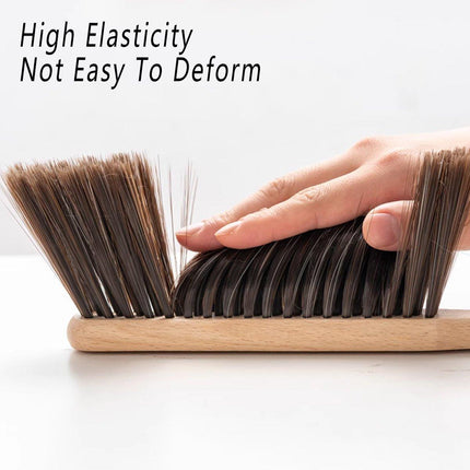 Household Log Color Soft Rubber Hair Long Handle Cleaning Brush Dusting Brush