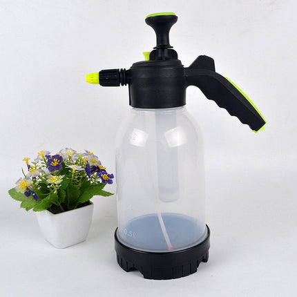 2L Manual Foam Pump Sprayer Adjustable Nozzle Car Wash Home Cleaning