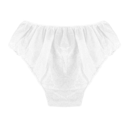 100PCS Disposable Nonwoven Sauna Spa Travel Briefs Women Thickened Panties