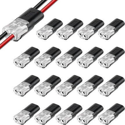 10 PCS D2 Electrical Wire Connectors for Automotive Strip Light - Aimall