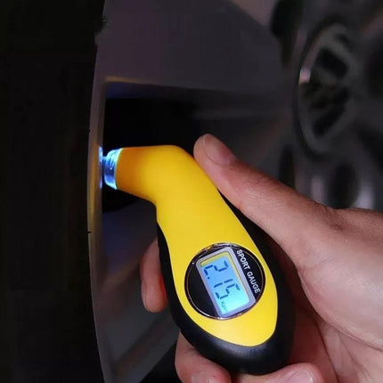 Tire Pressure Guage Digital Car Bike Truck Auto Air PSI Meter Tester Tyre Gauge - Aimall