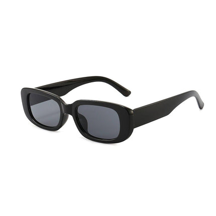 Unisex Fashion Small Frame Sunglasses Colorful Rectangle Glasses Shades Goggles - Aimall