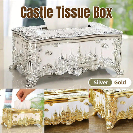Small Napkin Tissue Box Creative Plastic Desktop Paper Holder Compact Design