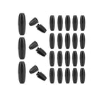 10-50X Black Breakaway Plastic Clasp Clasps Silicone Bead Necklace Lanyard Safety Pop - Aimall