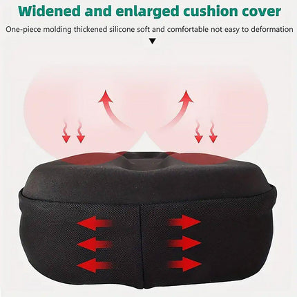 Soft Silicone Bicycle Seat Cover Comfortable Mountain Bike Cushion Thickened