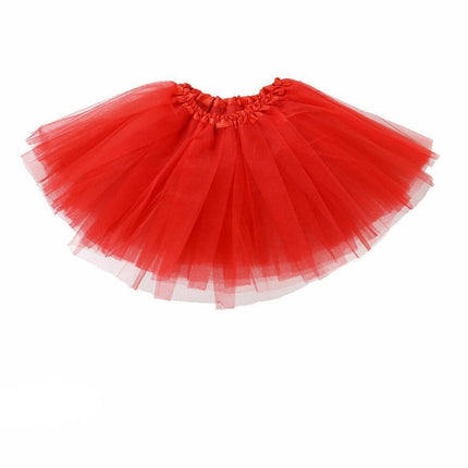 Kids Size Girls Tutu Skirt Princess Dressup Party Costume Ballet Dancewear - Aimall