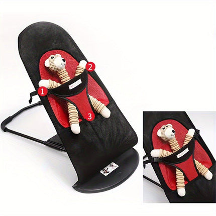Pet Rocking Chair for Dogs Cats Foldable Pet Bed Portable Sleeping Lounger Chair