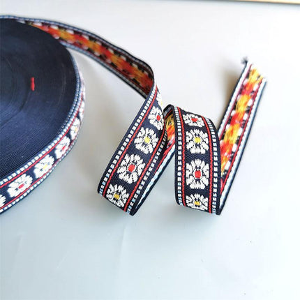 45M Border braid woven ribbon decorative ribbon fabricfor Decoration Home 3style - Aimall