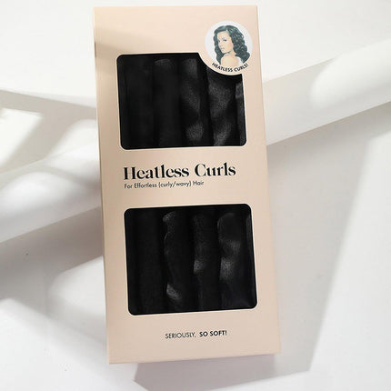 6Colours Heatless Curling Rod Foam Set Lazy Overnight Hair Rollers Big Waves Tool