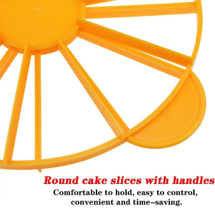 2pcs Cake Slicer Equalizer Split Cutter Baking Tools Plastic DIY Cake Divider