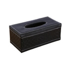 High-End PU Leather Tissue Box Holder for Hotel Home Office Decor Elegant Design