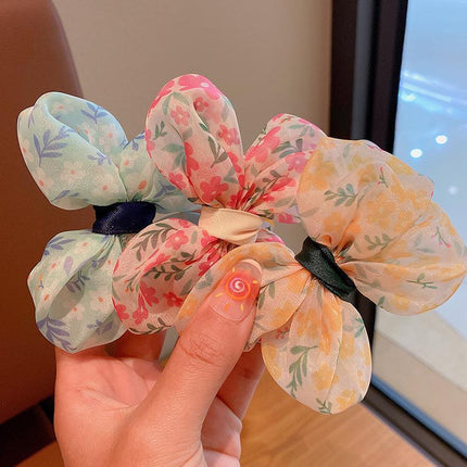Cute Bow School Hairclips Mesh Yarn Hair Accessories Bow Girl Kids Party Gift - Aimall