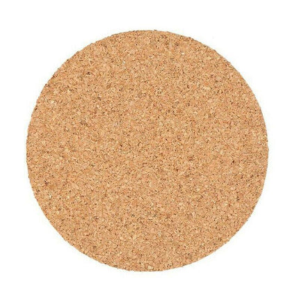 20Pcs Plain Round Cork Coasters Coffee Drink Tea Cup Mat Placemats Wine Mat Au - Aimall