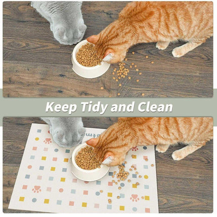 Pet Feeding Mat Dogs Cats Absorbent Non Slip Pet Placemat Waterproof Mat