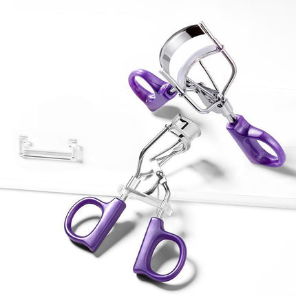 2024 Professional Handle Eyelash Curler Makeup Tool Easy Grip Long Lasting Curl - Aimall