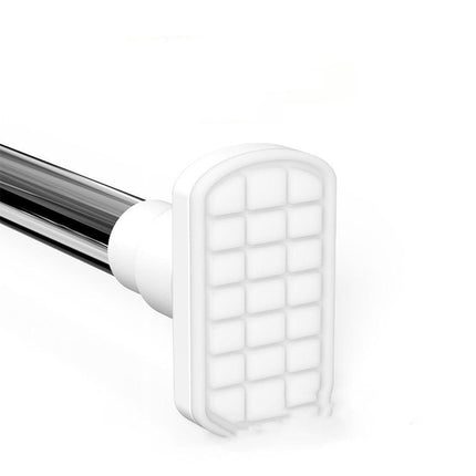 Adjustable Shower Curtain Tension Rod Extendable Closet Pole Rack for Bathroom