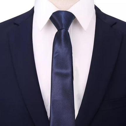 Students' Formal School Uniforms Knot-free Ties Black Plaid Jk Zipper Ties Rope Belts - Aimall