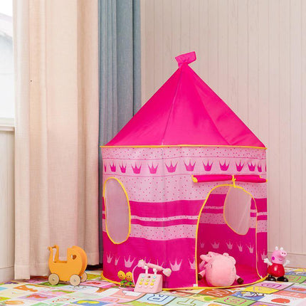 Kids Playhouse Play Tent Pop Up Castle for Indoor and Outdoor Play