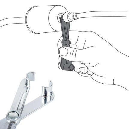 Automobile Quick Connector Tool Multipurpose Air Conditioning Fuel Tubing Wrench
