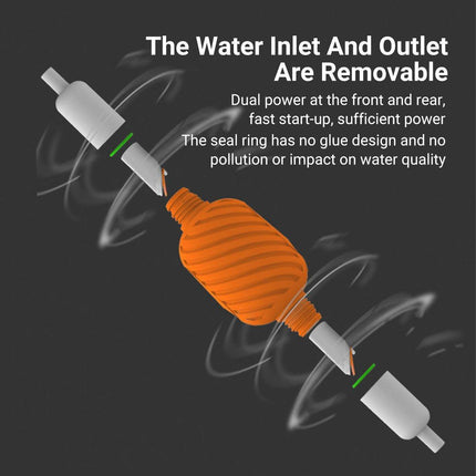 Multifunctional Fish Tank Water Changer Manual Aquarium Cleaner Supplies Kit