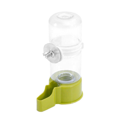 Pet Bird Waterer Automatic Water Feeder Adapter Parrots Cage Drinker Parrots