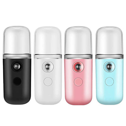 Face Moisturizing Mist Spray Machine USB Nano Facial Mister Facial Humidifier - Aimall