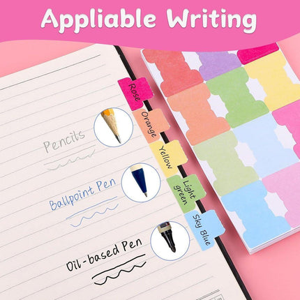 40Sheets Macaron Colour Writable Blank Journal Index Label Morandi Stickers Set