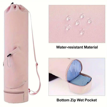 Yoga Mat Handbag Backpack Multifunctional Sports Fitness Bag Yoga Carrying Bag