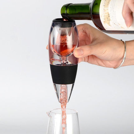 New Magic Decanter Essential Red Wine Aerator Sediment Filter - Aimall