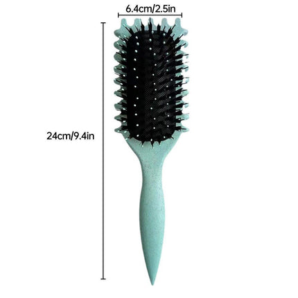 Bounce Curl Defining Styling Brush Air Cushion Comb for Hair Care and Styling