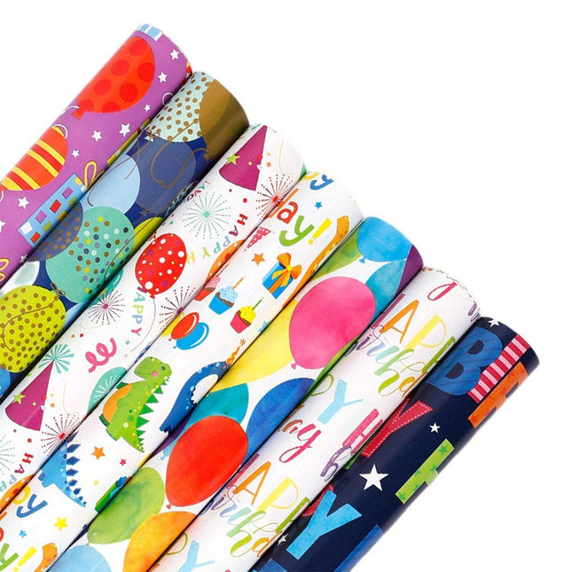 Vibrant and joyful Present Wrapping Paper for special occasions