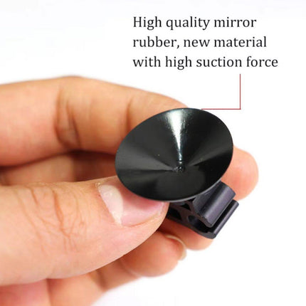 10X Double Clip Suction Cup Holder for Aquarium Tube and Rod Mounting Support