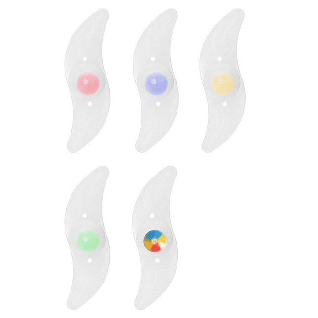 3PCS Mountain Bike Spoke Light Colourful LED Wheel Light Silicone Cycling Gear