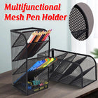 Multifunctional Slanting Pen Holder Desk Organiser Pen Holder Stationery Storage