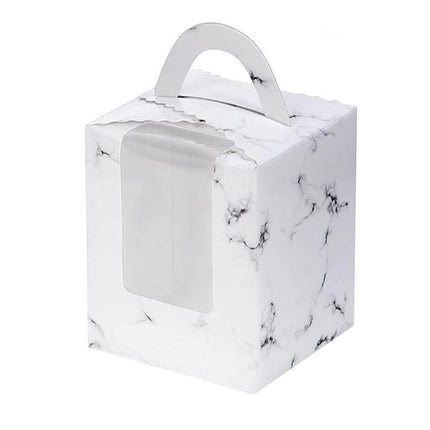 100PCS Portable Single Design Cake Box Paper Cupcake Packing Box Party Supplies Aimall