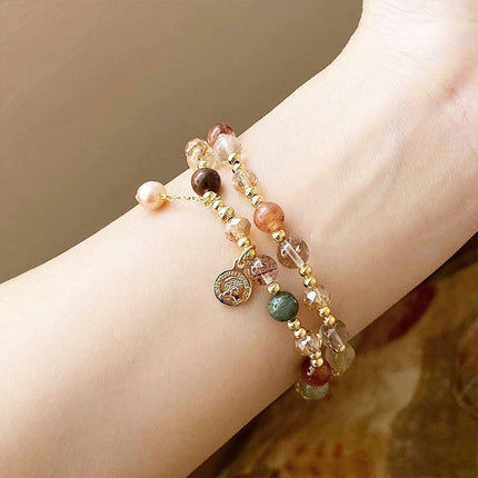 Chinese Light Luxury Style Elegant Women Fashion Bracelet Jewelry Gift