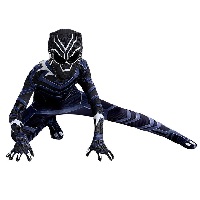 Anime Movie Same Cosplay Halloween Children's Adult Leotard Headwear Deadpool Black Panther