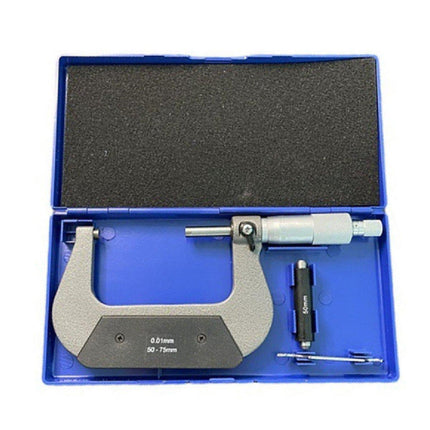 High Precision 0-100MM Outside Micrometer Alloy Head Spiral Measuring Tool