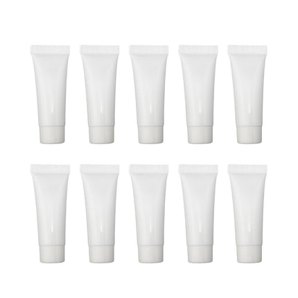 10x Soft Cosmetic Tubes for Face Wash Hand Cream Lotion Packaging Containers