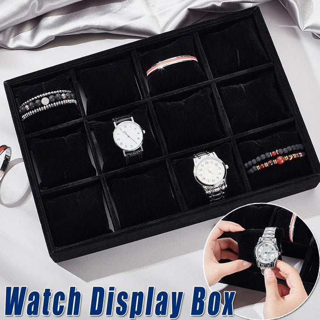 Luxury Watch Storage Tray Organizer Display Stand for Watches and Jewelry Holder