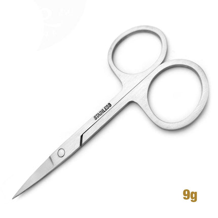 Eyebrow Trimming Scissors Eyelash Nose Hair Cutter Manicure Tweezers