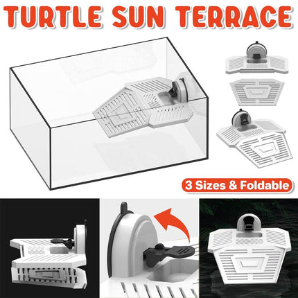 Turtle Basking Platform Fish Tank Climbing Ramp Aquascape Ladder Ramp for Pets